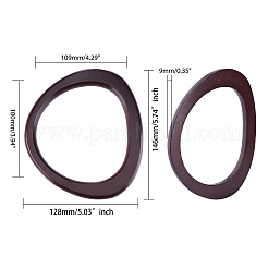 Wooden D Shaped Handles Replacement&nbsp;FIND-PH0015-97