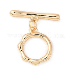 Brass Toggle Clasps&nbsp;KK-P234-85G