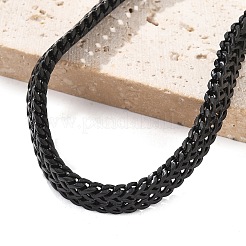 304 Stainless Steel Wheat Chain Bracelets for Men Women&nbsp;BJEW-Q038-01EB