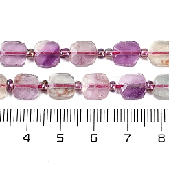 Natural Colorful Fluorite Beads Strands&nbsp;G-G182-H01-01
