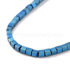 Electroplated Non-magnetic Synthetic Hematite Beads Strands&nbsp;G-G862-03B
