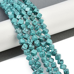 Synthetic Turquoise Beads Strands&nbsp;G-A257-A14-01