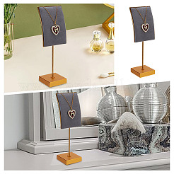 Velvet & Alloy Earrings Display Stands&nbsp;ODIS-WH0061-69B