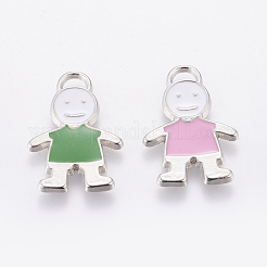 Alloy Enamel Pendants&nbsp;ENAM-P015-M