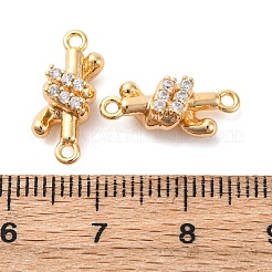 Brass Rhinestone Pendants&nbsp;KK-E793-21G