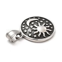 304 Stainless Steel Pendants&nbsp;STAS-K243-10AS