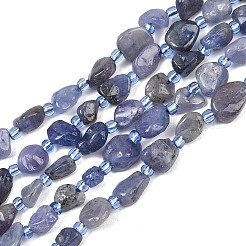 Natural Tanzanite Beads Strands&nbsp;GG-CBA3A44-C06-01
