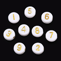 Plating Acrylic Beads&nbsp;PACR-R243-02