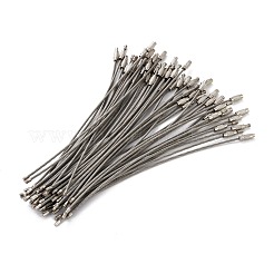Stainless Steel Keychain&nbsp;KEYC-WH0001-2x200-03A