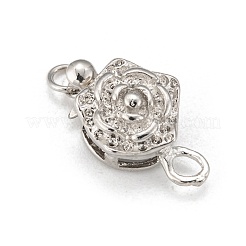 Platinum Plated Brass Box Clasps&nbsp;X-KK64