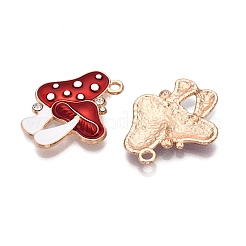 Thanksgiving Day Theme Alloy Rhinestone Pendants&nbsp;ENAM-T020-54A