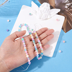 1 Strand Natural Selenite Beads Strands&nbsp;G-TA0002-87C