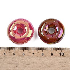 UV Plating Opaque Acrylic Beads&nbsp;MACR-C036-13