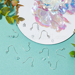 10 Pairs 925 Sterling Silver Earring Hooks&nbsp;STER-BBC0001-38