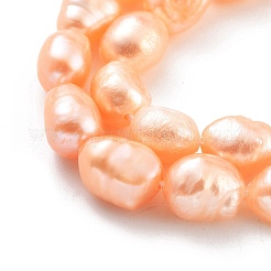 Natural Cultured Freshwater Pearl Beads Strands&nbsp;PEAR-P062-29B