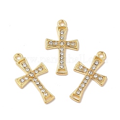 Alloy with Crystal Rhinestone Pendants&nbsp;ALRI-M019-04G