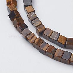 Natural Tiger Eye Beads Strands&nbsp;G-G968-H05