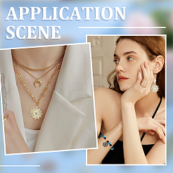 40Pcs 10 Styles Alloy Crystal Rhinestone Pendants&nbsp;FIND-SC0006-74