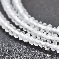 Natural Rainbow Moonstone Beads Strands&nbsp;G-F686-15B-01
