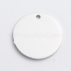 304 Stainless Steel Quote Pendants&nbsp;STAS-WH0014-03P