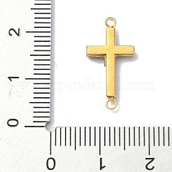 Ion Plating(IP) 304 Stainless Steel Crystal Rhinestone Connector Charms&nbsp;STAS-Z065-02G-04