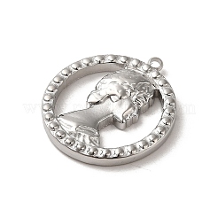 Non-Tarnish 304 Stainless Steel Pendants&nbsp;STAS-L022-315P