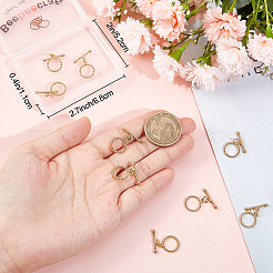 12 Sets Brass Toggle Clasps&nbsp;KK-BBC0007-89