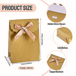 Paper Packing Bags with Bowknot&nbsp;ABAG-TAC0017-001H