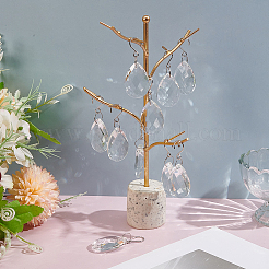 10Pcs Glass Pendant Decorations&nbsp;AJEW-SP0004-79