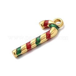 304 Stainless Steel Enamel Pendants&nbsp;STAS-P427-05D-G