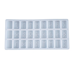 Runes/Futhark/Futhorc Silicone Molds&nbsp;DIY-K017-17