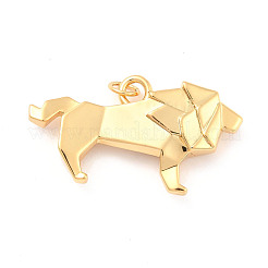 Rack Plating Brass Pendants&nbsp;KK-B052-01G