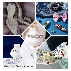 Sew on Rhinestone&nbsp;RGLA-T035-8x13mm-01