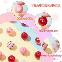 DIY Bubblegum Bracelet Pendant Decoration Making Kit for Valentine's Day&nbsp;DIY-CJC0007-02