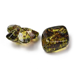 Two Tone Transparent Acrylic Beads&nbsp;OACR-Z041-16