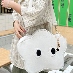 2Pcs Star Alloy Enamel Keychain&nbsp;KEYC-BBC0001-09