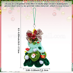 DIY Christmas Pendant Decoration Making Kits&nbsp;DIY-SC0032-77