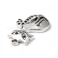 Tibetan Style Alloy Pendants&nbsp;X1-PALLOY-B014-14