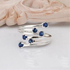 Simple Fashion Style Brass Hollow Cubic Zirconia Rings&nbsp;RJEW-EE0001-076P01-F
