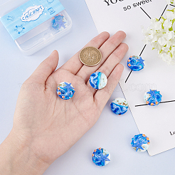 10Pcs Glass Beads&nbsp;GLAA-CA0001-41