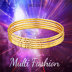 Brass Buddhist Bangle Sets&nbsp;JB634A