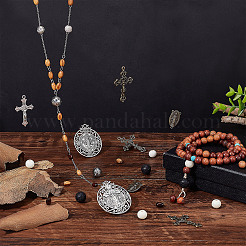 DIY Rosary Necklace Making Kit&nbsp;DIY-PH0009-63