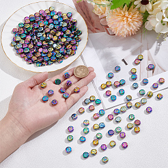 150Pcs 10 Colors Electroplate Glass Beads&nbsp;GLAA-AR0001-79A