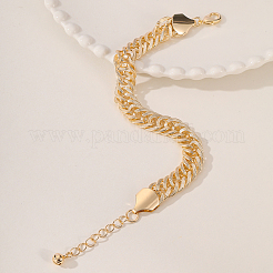 Elegant Middle Eastern Style Iron Textured Twisted Chain Anklets for Women&nbsp;PT6603