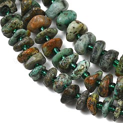 Natural African Turquoise(Jasper) Beads Strands&nbsp;GG-CBA3A44-B11-01