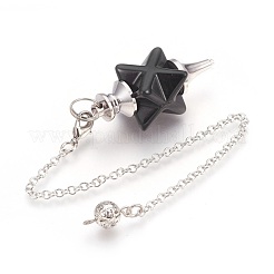 Natural & Synthetic Gemstone Dowsing Pendulums&nbsp;KK-F756-08