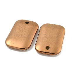 Electroplated Synthetic Non-Magnetic Hematite Pendants&nbsp;G-C136-05E
