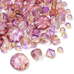 Two Tone Transparent Acrylic Beads&nbsp;OACR-Z041-18
