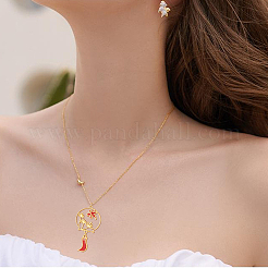40Pcs 2 Style Alloy Lantern Links&nbsp;PALLOY-OC0002-90