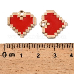 Alloy Enamel Pendants&nbsp;X-ENAM-G229-14G-01